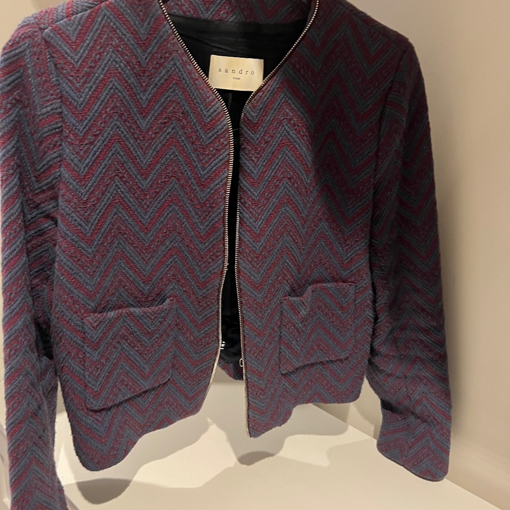 Sandro Tweed Jacket